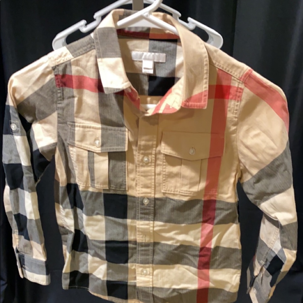 Boys Burberry shirt